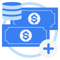 Unlock revenue icon