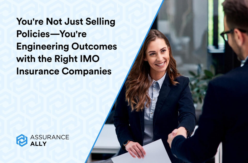 You are not just selling policies