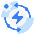 Increased efficiency icon