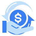 Cost effective icon
