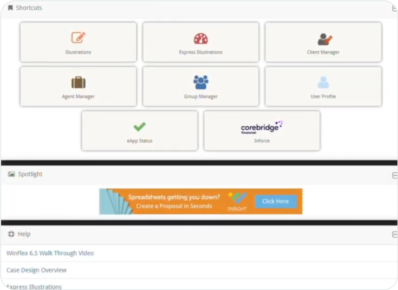 User-friendly interface